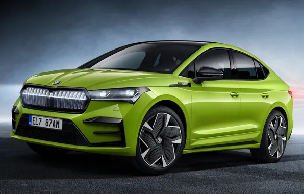 Picture exterior, Skoda, 2022, Coupe iV, Skoda Enyaq RS