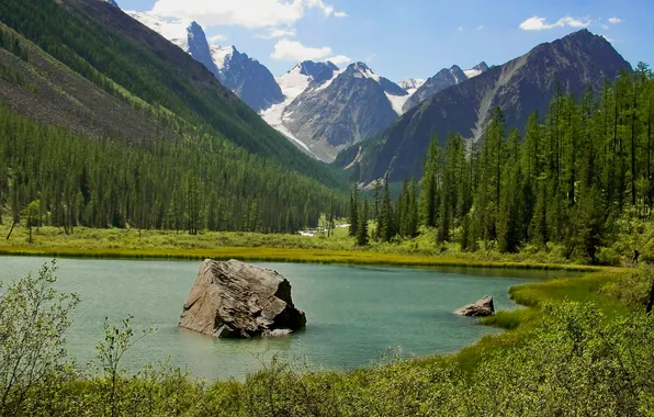 Mountains, Altay, Altai nature, Altai Mountains