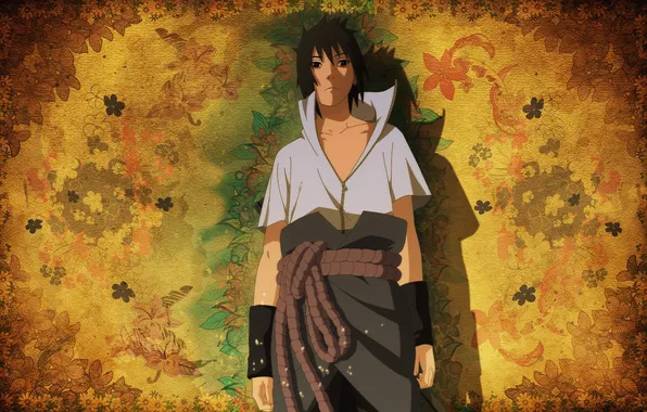 Picture look, background, abstraction, is, Sasuke, Sasuke, Naruto, Uchiha