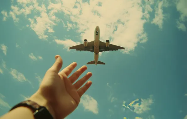 Flight, aviation, the plane, technique, AI art, neural network