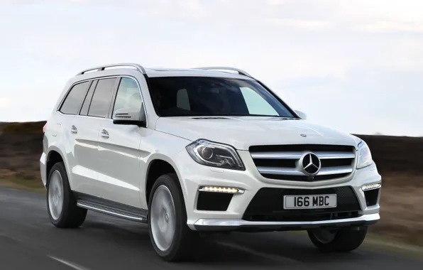 Road, auto, Mercedes-Benz, in motion, AMG, Sports Package, BlueTec, GL 350