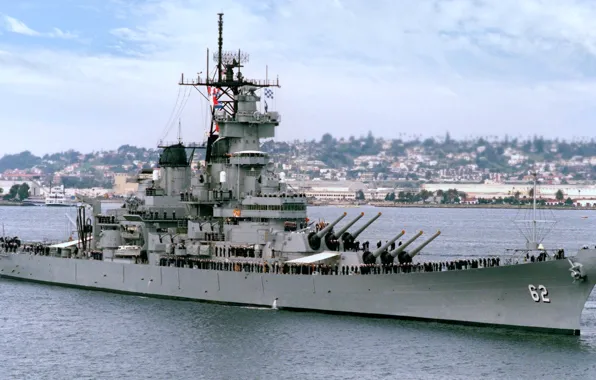 Battleship, US NAVY, BB-62, USS New Jersey