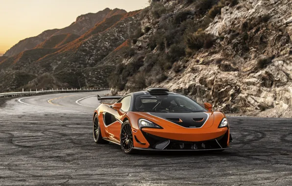 Picture road, mountains, McLaren, sports car, sports car, McLaren 620R