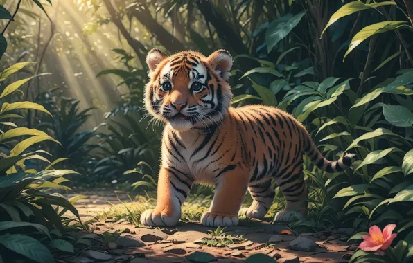 Tiger, jungle, tiger