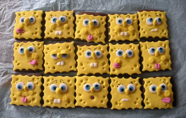 Smile, sponge, Bob, sponge Bob