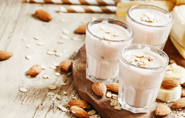 Nuts, Yogurt, Cereal