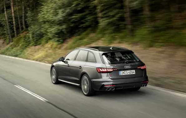 Audi, speed, universal, 2019, A4 Avant, S4 Before