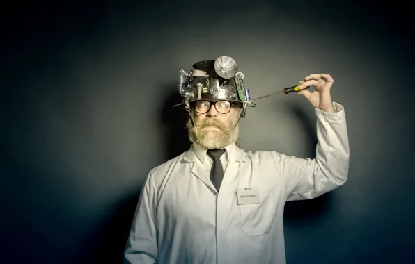 Picture background, people, screwdriver