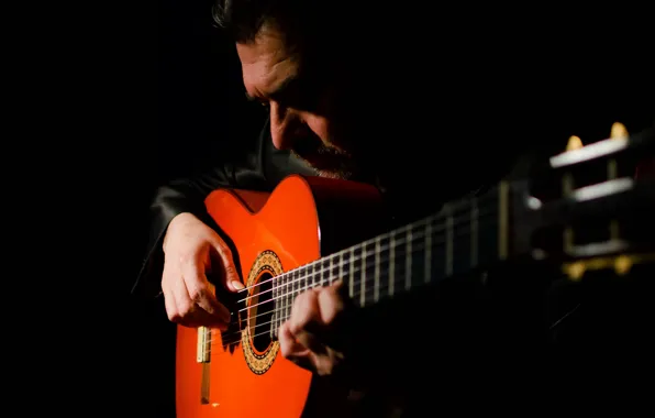 Picture music, guitar, Juan de Lerida, Flamenco