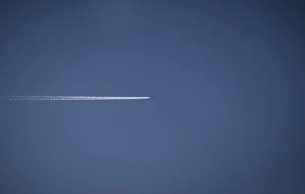 Picture the sky, aviation, traces, travel, photo, Wallpaper, landscapes, smoke
