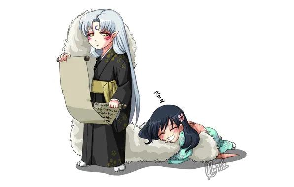 Inuyasha, Inuyasha, Kagome, Seshoumaru
