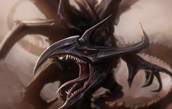 Monster, being, mouth