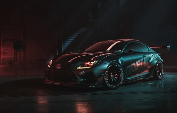 Car, lexus, 2024, rc f