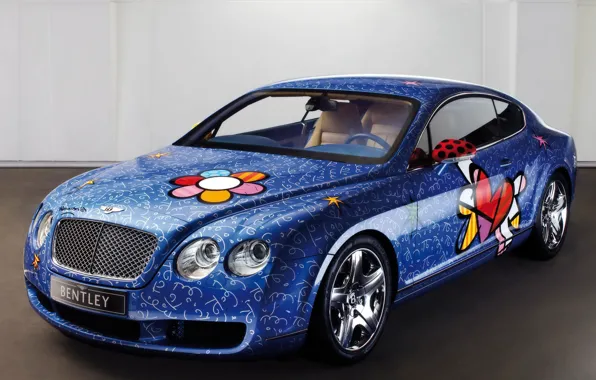 Picture auto, bentley, airbrushing