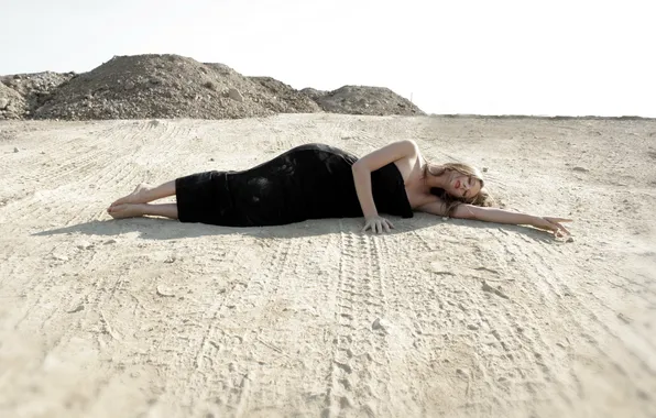 Girl, pose, background