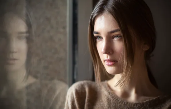 Picture sponge, the beauty, curls, Luke Foscili