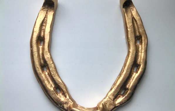 Gold, horseshoe, horseshoe