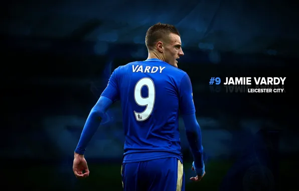 Wallpaper wallpaper, football, player, Sport, Leicester City, King Power Stadium, Jamie Vardy