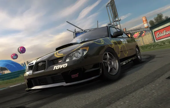 Picture race, track, subaru impreza wrx sti, Need for Speed ProStreet