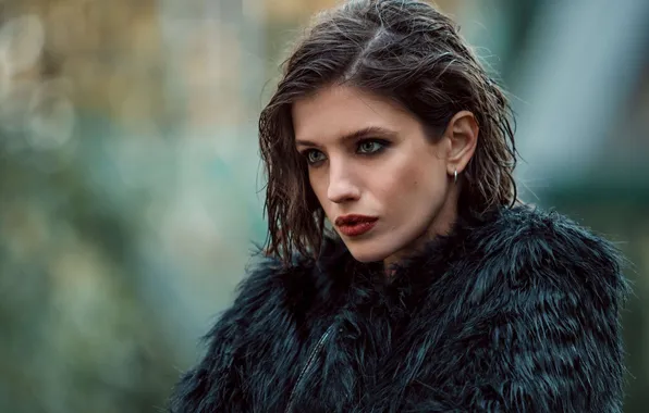 Pose, portrait, makeup, Passengers, the series, hair, actress, Mary