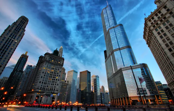 Picture Chicago, Il, Chicago, illinois, The Trump Tower
