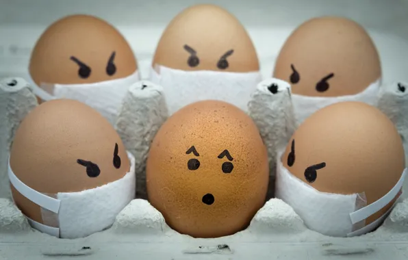 Eggs, eggs, pandemic, pandemic, Ali Khataw