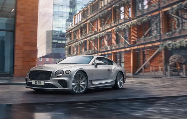 The city, speed, Bentley, Continental, Bentley Continental GT, GT Speed, 2022