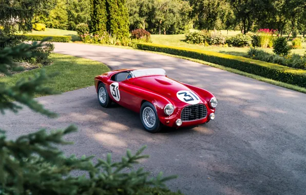 Picture Ferrari, 212, 1951, sports car, Ferrari 212 Export Barchetta