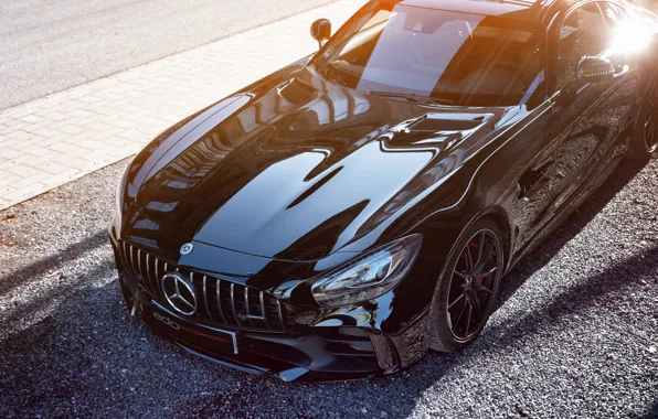 Mercedes-Benz, the hood, front view, AMG, 2018, Edo Competition, GT R