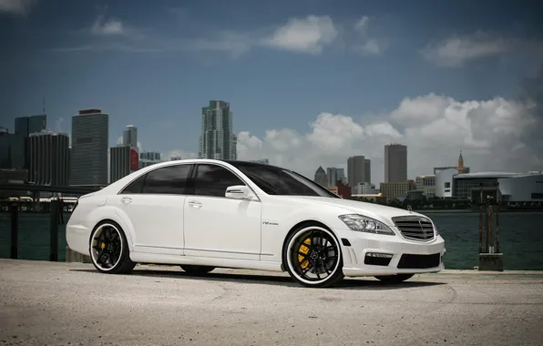 Picture lights, Mercedes, black, AMG, with, S65, roof, painted