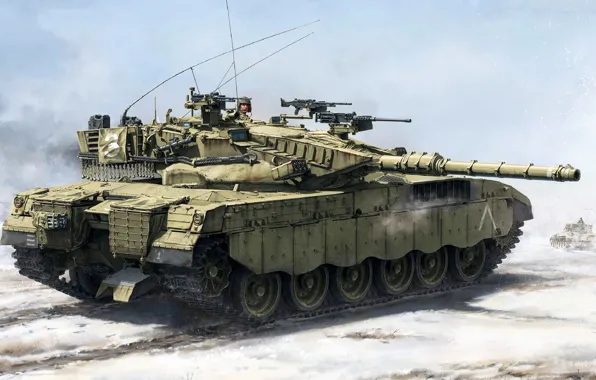 Merkava, main battle tank, Merkava, Mk.I Hybrid