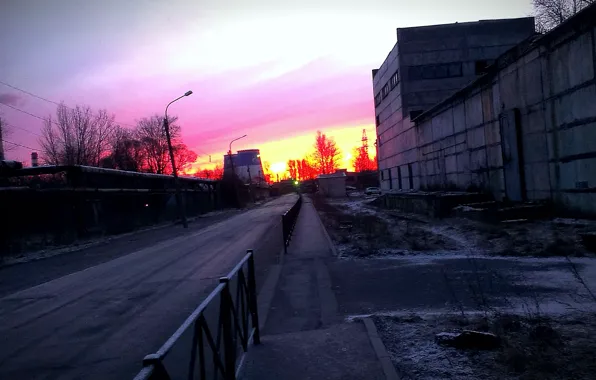 Sunrise, Morning, Cold