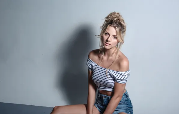 Look, face, background, model, Angie