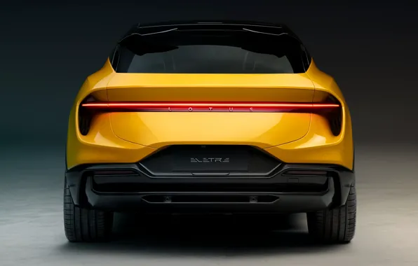 Picture rear view, electric crossover, LEPA, Lotus Electric Premium Architecture, Lotus Eletre