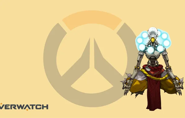 Blizzard, Wallpaper, Game, Overwatch, In zenyat