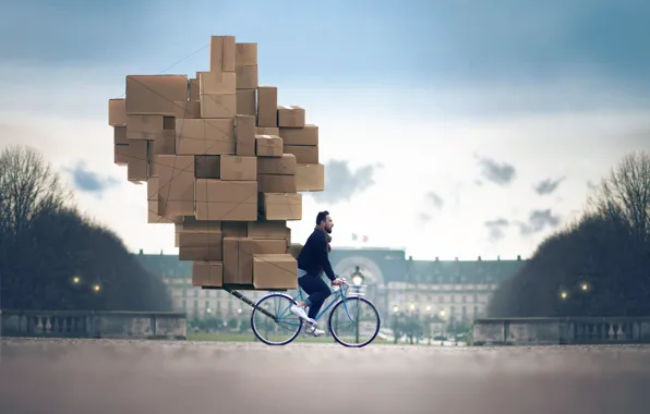 Bike, box, male, Vincent Bourilhon
