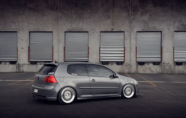 Grey, volkswagen, Golf, golf, Volkswagen, gti, MK5