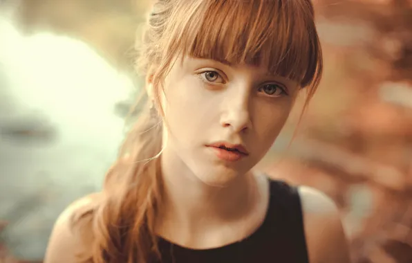 Picture look, face, background, model, hair