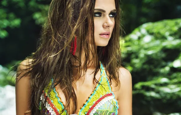 Look, girl, model, bright, Xenia Deli