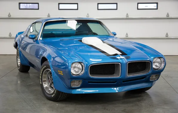 Picture blue, 1970, pontiac, Trans Am