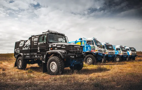 Picture Sport, Truck, Master, Beauty, Russia, A lot, Kamaz, Rally