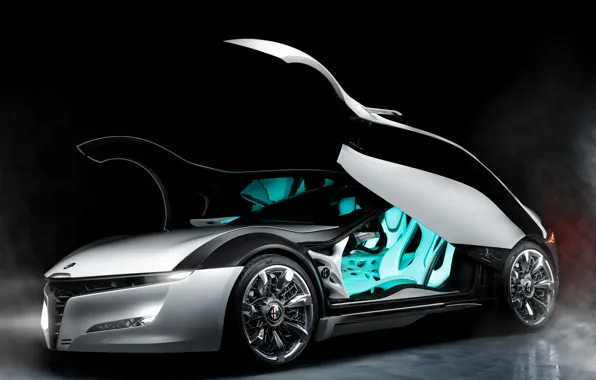Picture door, Alfa Romeo, the concept car, side view, Pandion