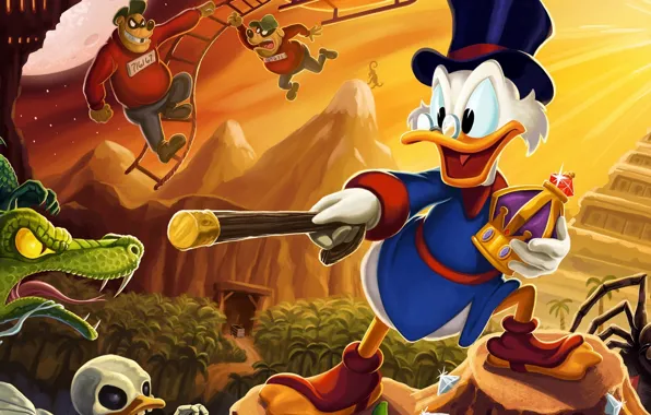 Picture duck, Scrooge McDuck, Scrooge McDuck, DuckTales Remastered