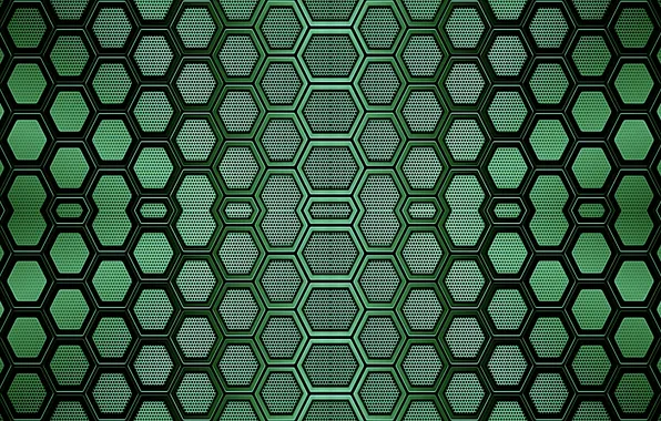 Green, background, elements, figure, symmetry