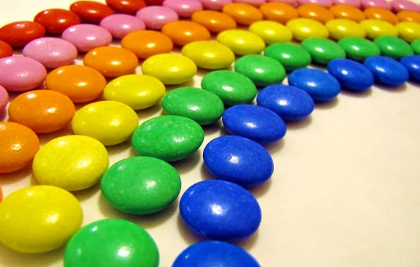 Picture color, food, rainbow, candy, pills