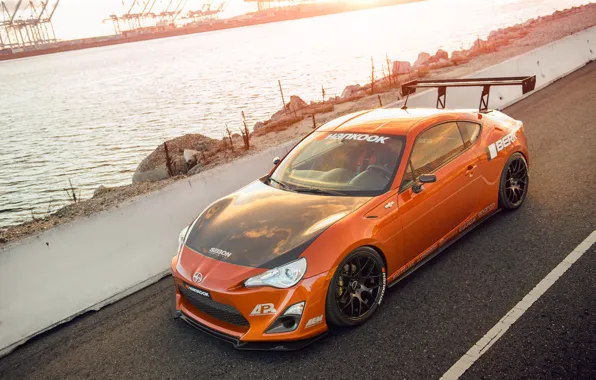 Picture tuning, Toyota, tuning, orange, Scion, Scion, fr-s, FR-s