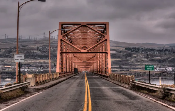HDR, Columbia River, Washington State