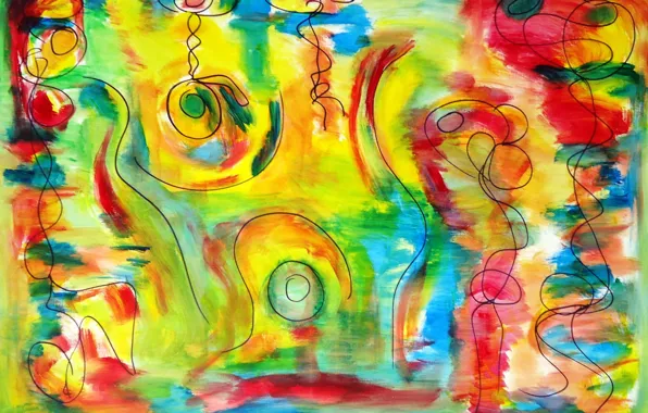 Abstraction, color, form