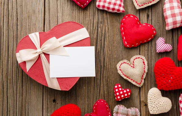 Red, heart, Board, heart, hearts, red, thread, heart
