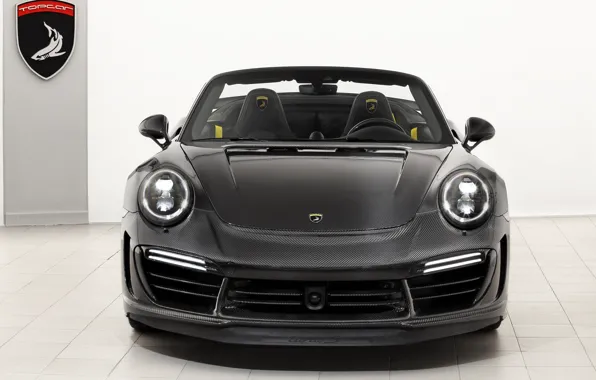 911, Porsche, GTR, front view, Turbo, 2018, Cabriolet, Ball Wed